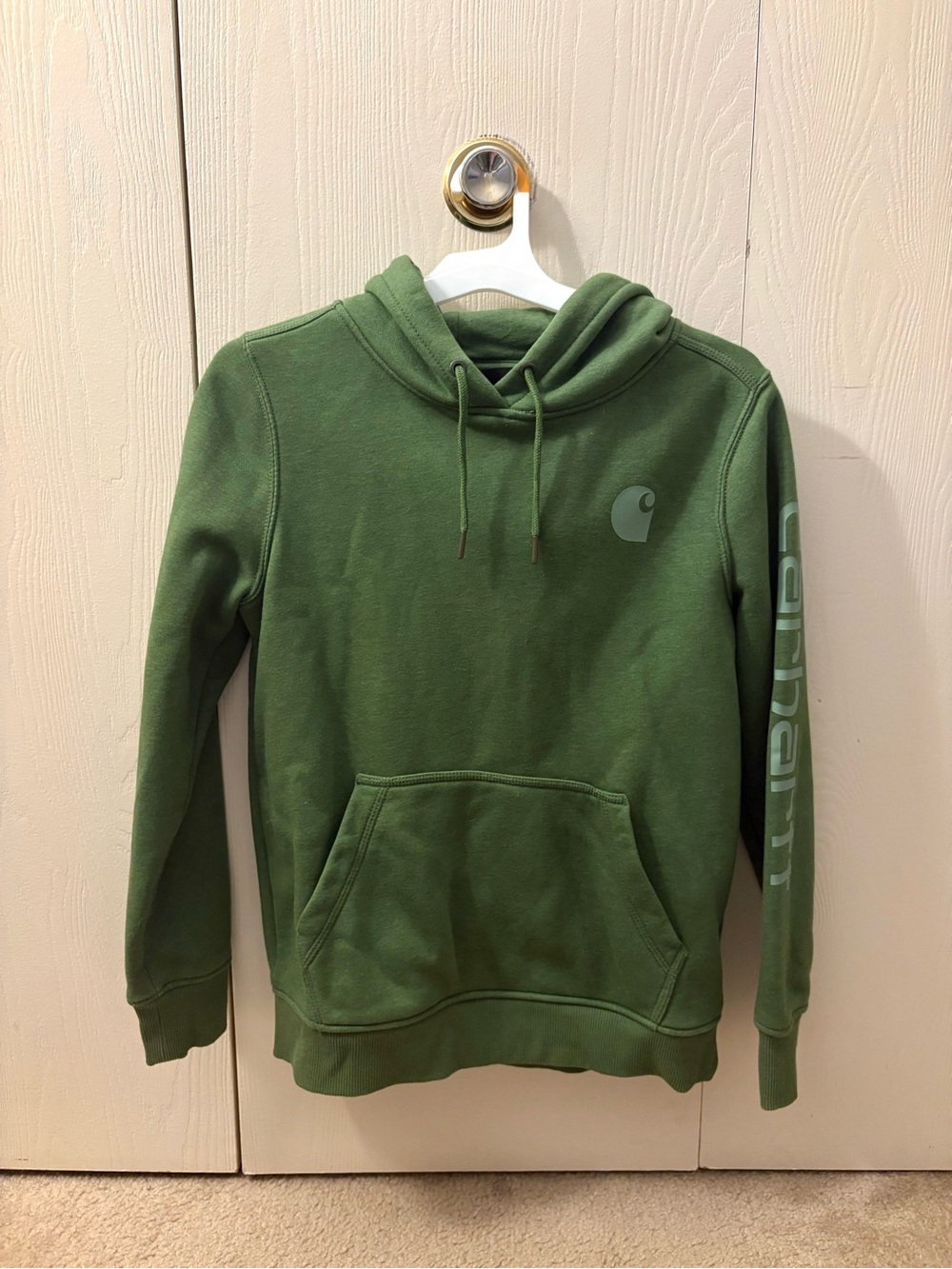Carhartt Men’s Olive Green Hoodie